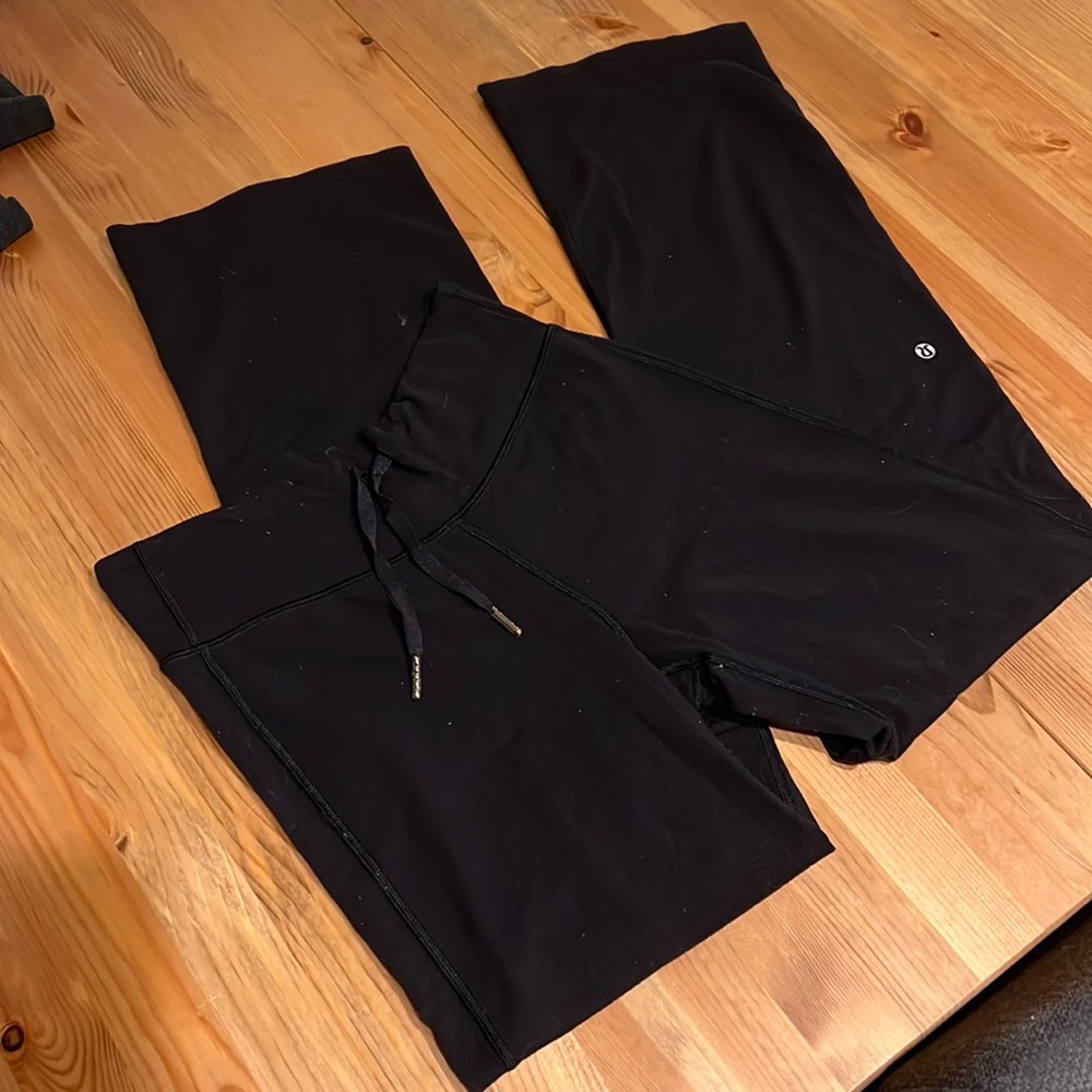 Vintage Straight Leg Lululemon Drawstring Lounge Pants Size 2/4